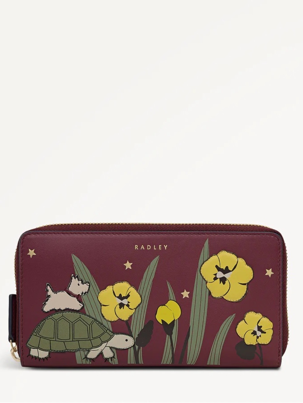 🐢🌼🐢 RADLEY Midnight Wanderer Large Zip Around Wallet